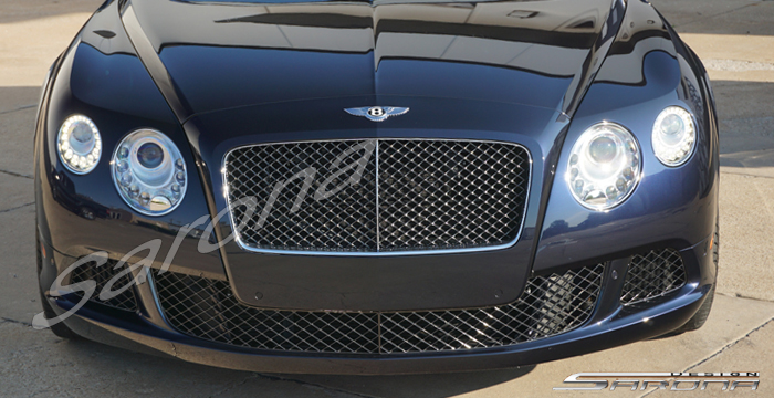 Custom Bentley GTC  Convertible Front Bumper (2012 - 2017) - $1275.00 (Part #BT-063-FB)
